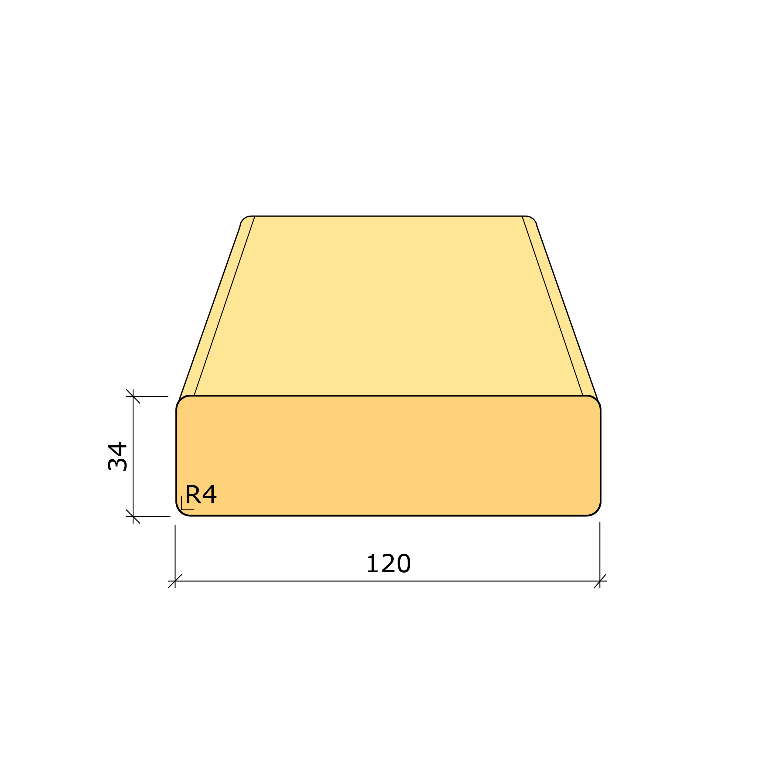 Bild saknas för Dimhyvlad gran G4-2 34x120 (Valbo Trä)