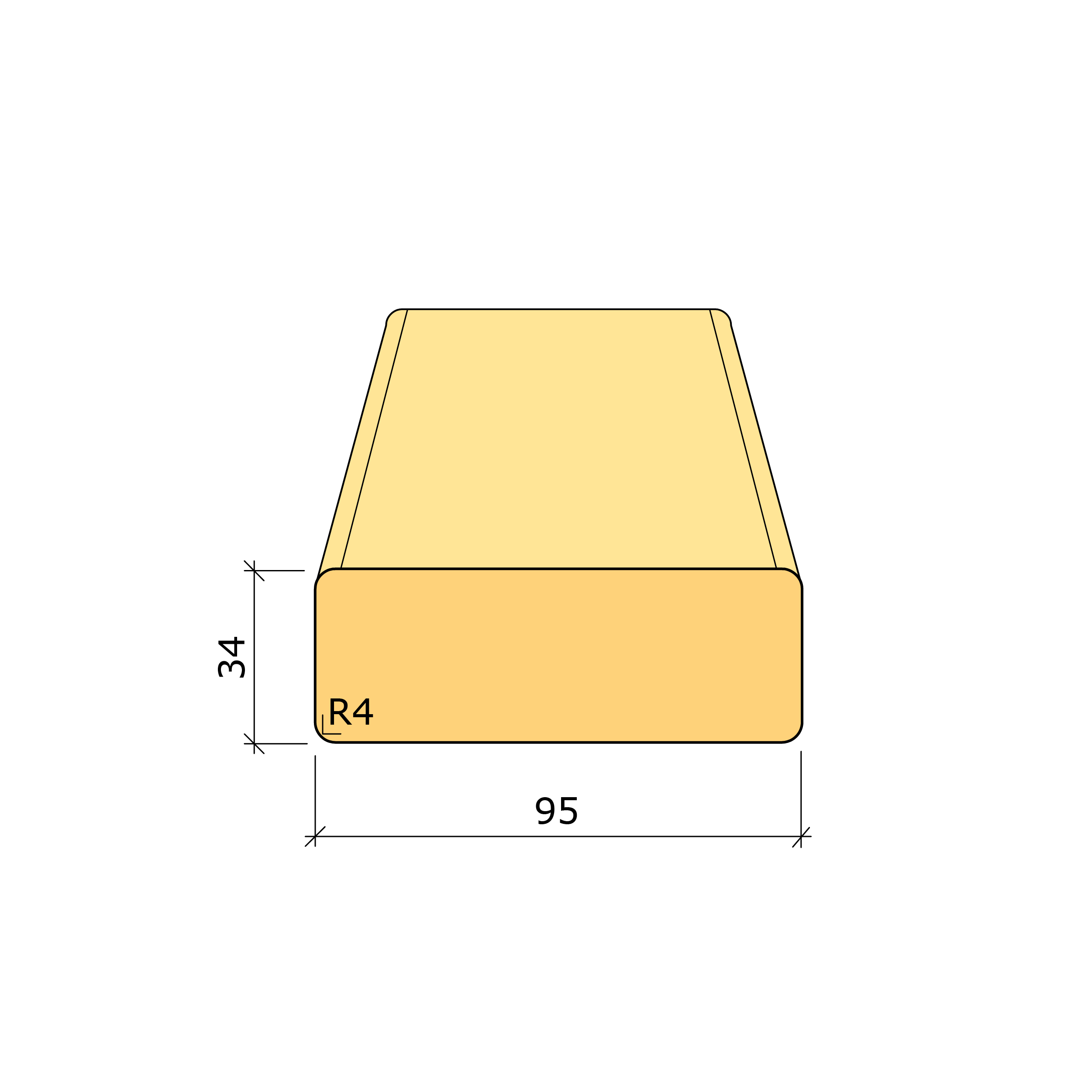 Bild saknas för Dimhyvlad gran G4-2 34x95 (AB Karl Hedin)