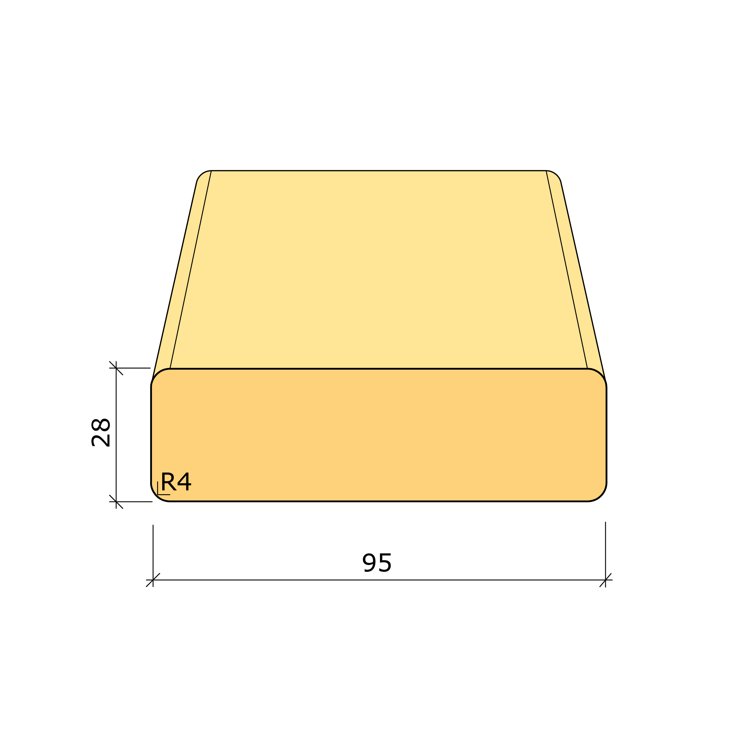 Bild saknas för Dimensionshyvlad ändspont G4-3 Gran Obehandlad 28x95 (SE00131)