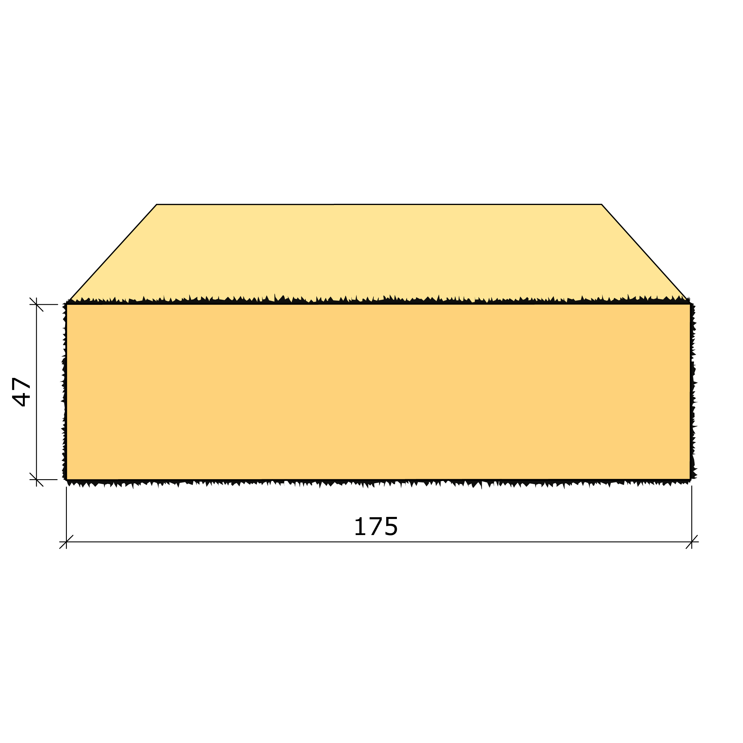 Bild saknas för Sågat virke G4-2 Furu Obehandlad 47x175 (Derome Timber AB)