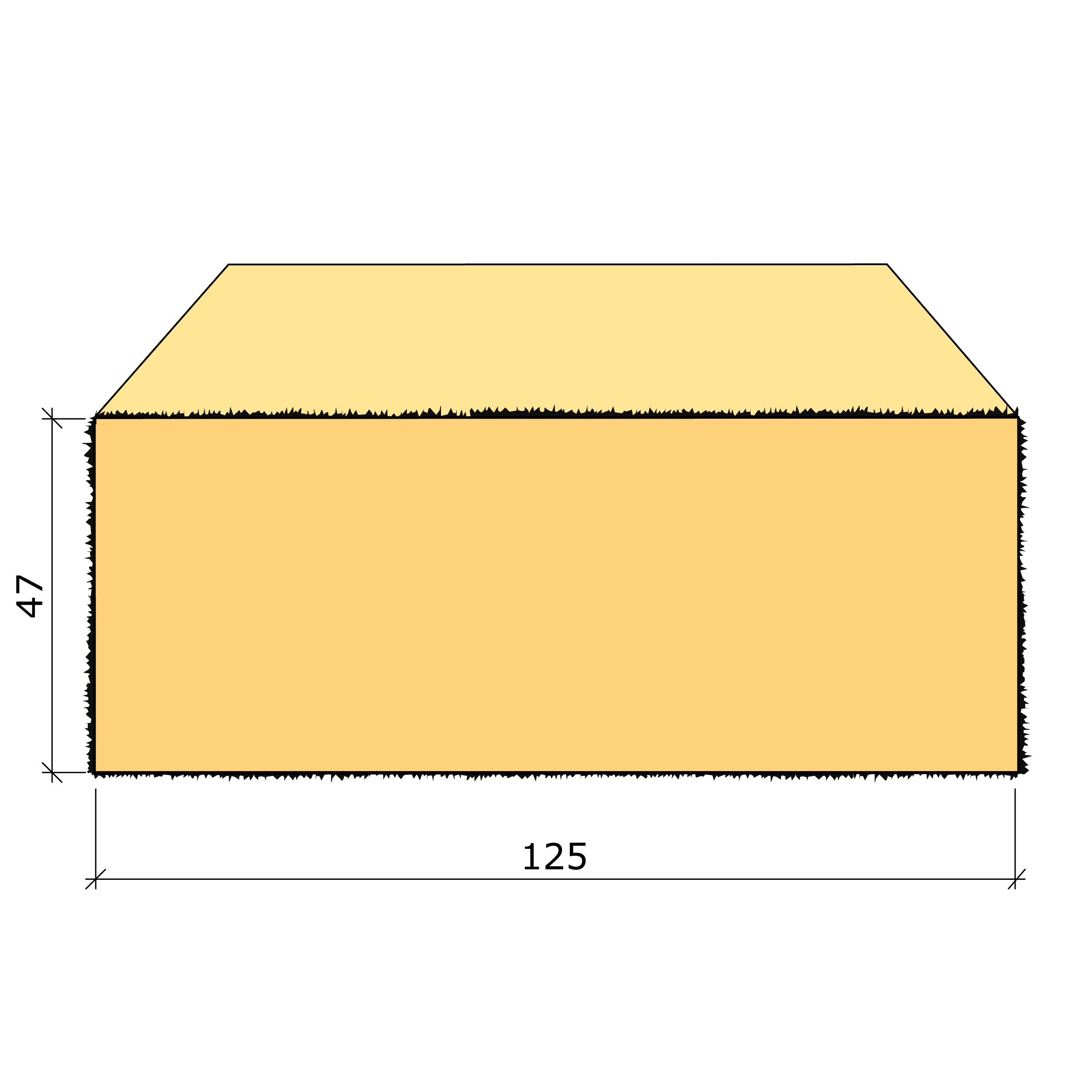 Bild saknas för Sågat virke G4-3 Furu Obehandlad 47x125 (Derome Timber AB)
