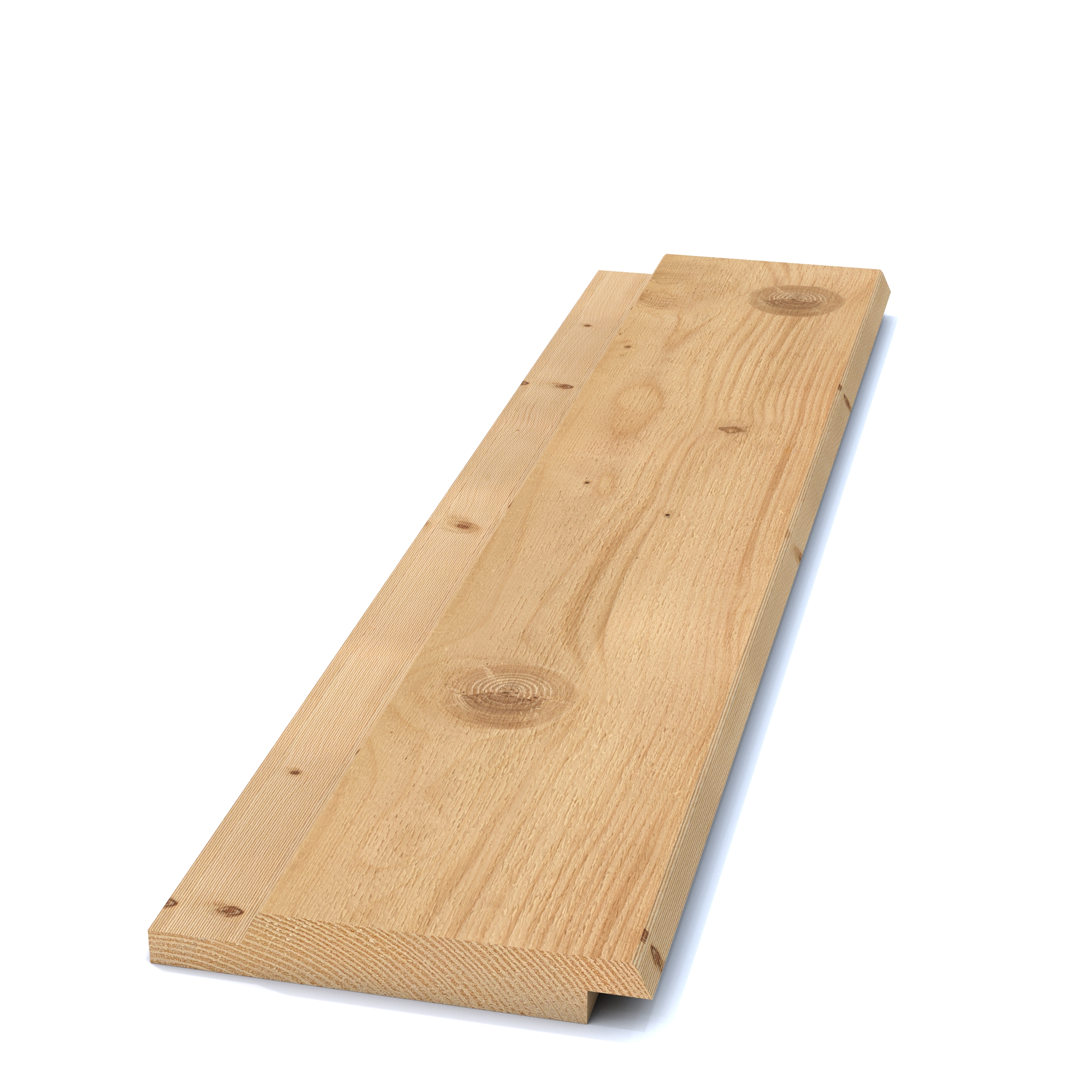Bild saknas för Falsad spårpanel m fasade kanter gran G4-2 22x145 (Valbo Trä)
