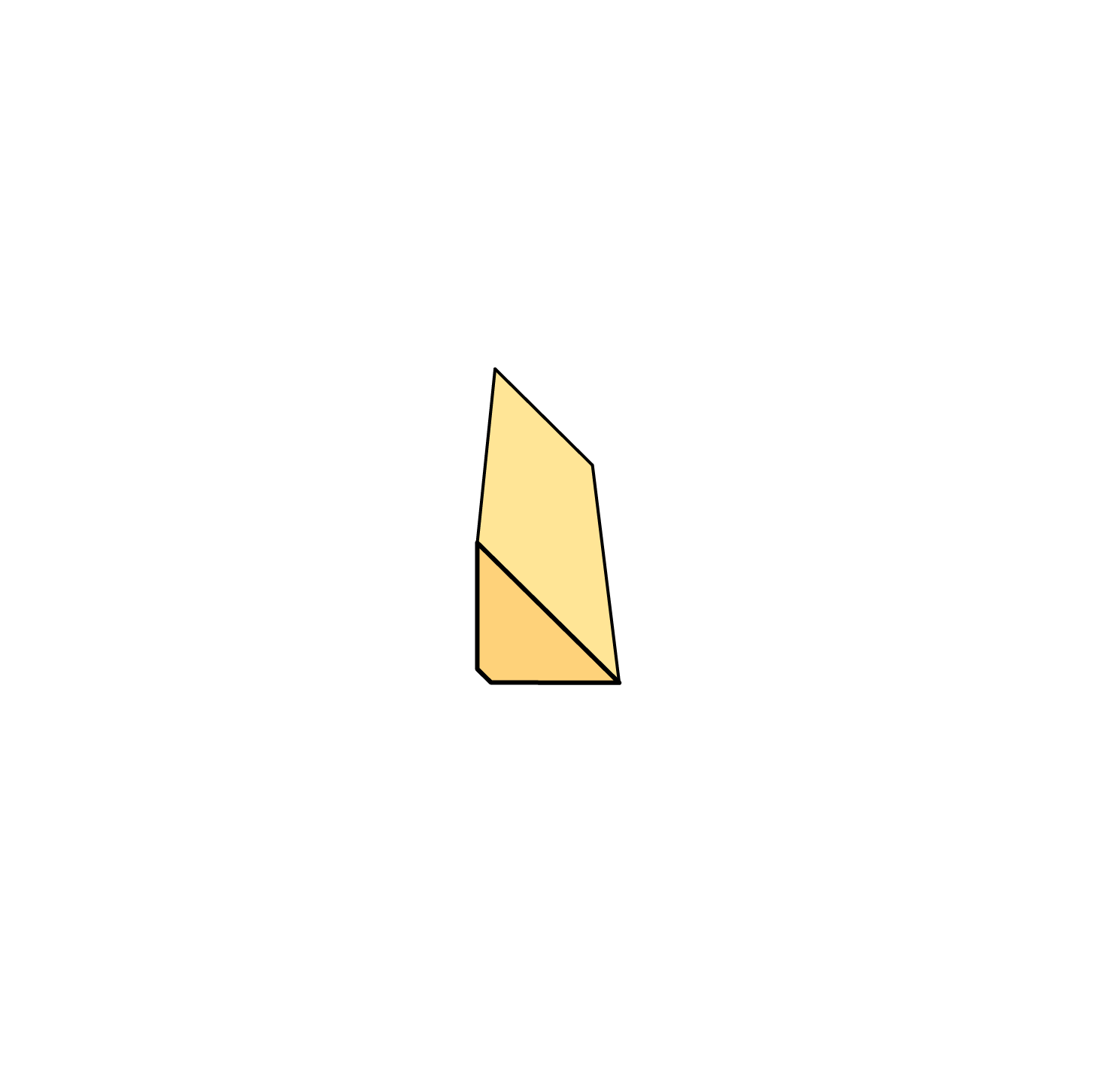 Bild saknas för Gjutlist trekantlist G4-0 Furu Obehandlad 15x15 (SE00232)